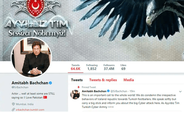 amitabh bachchan hacked